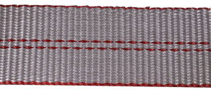 2 Heavy Duty Grey Webbing W/ Red Edge Guard - 12 000 Lb.